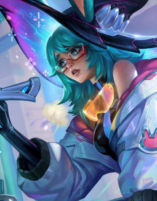 Artwork of Battle Bunny Aurora Artwork of Battle Bunny Aurora