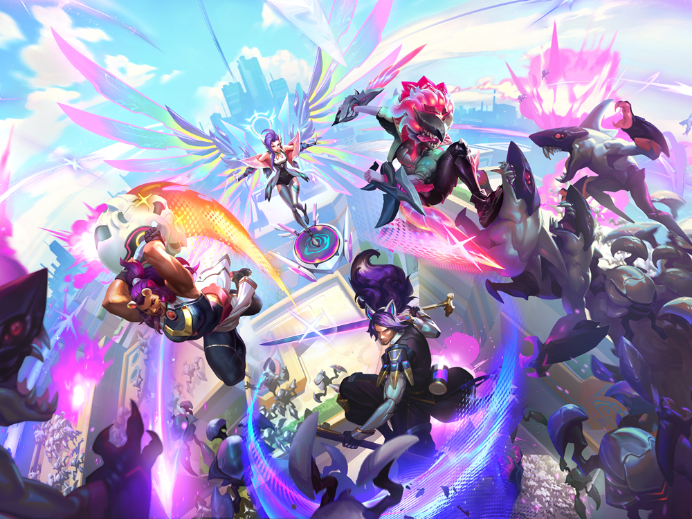 Promotional artwork for the Swarm gamemode